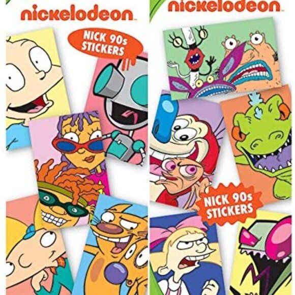 NIckelodeon Classic 90's Stickers 15 CNT - Picture 2 of 2